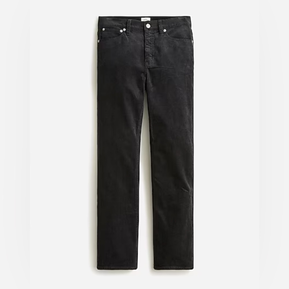 Jcrew, high-rise, corduroyed pants